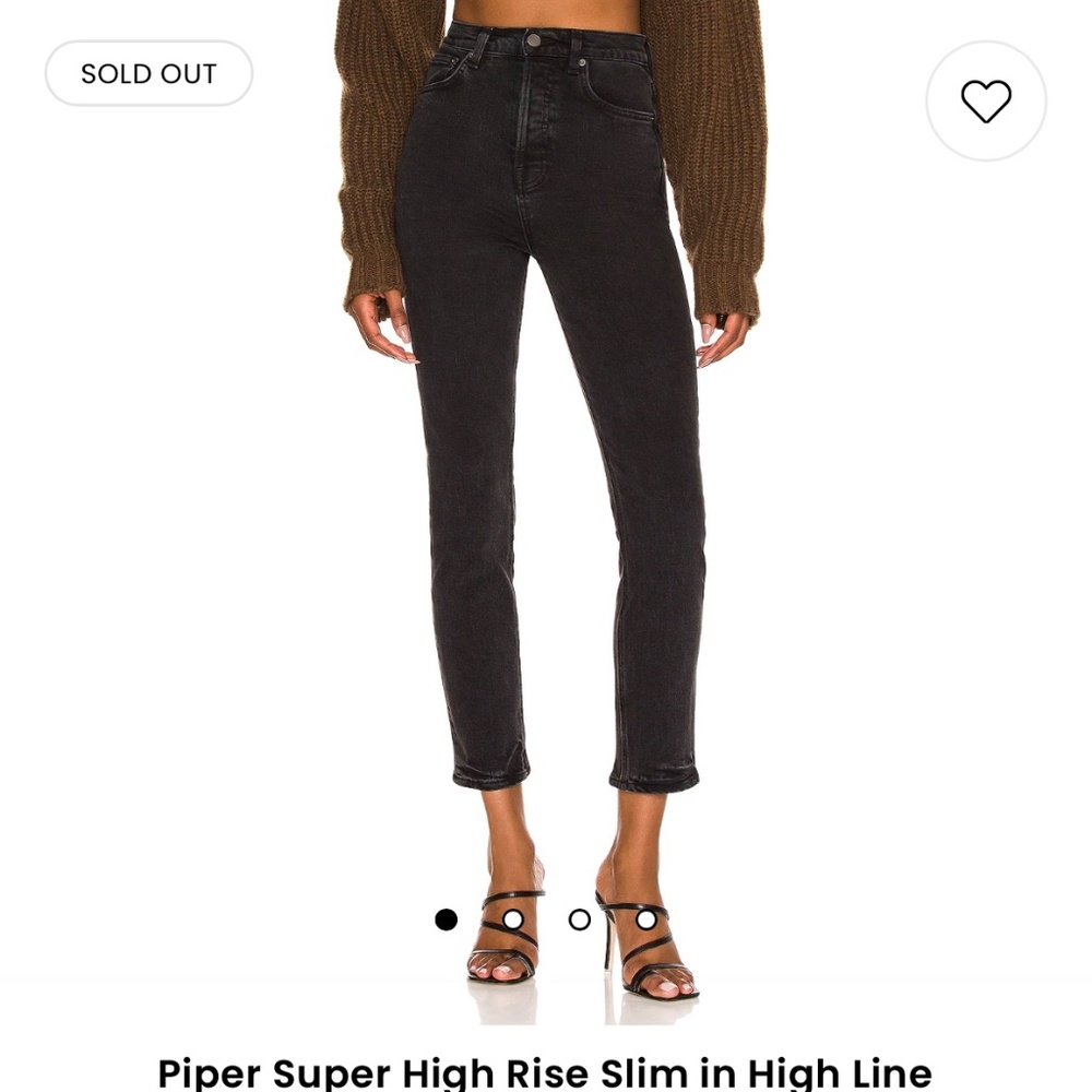 GRLFRND Piper Super High Rise Denim Jeans
